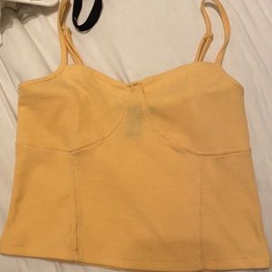 Yellow forever 21 top